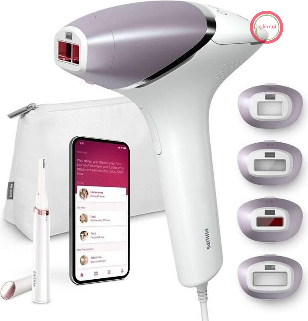 دستگاه لیزر خانگی حذف موهای زائد بانوان فیلیپس هلند مدل Philips BRI949/00